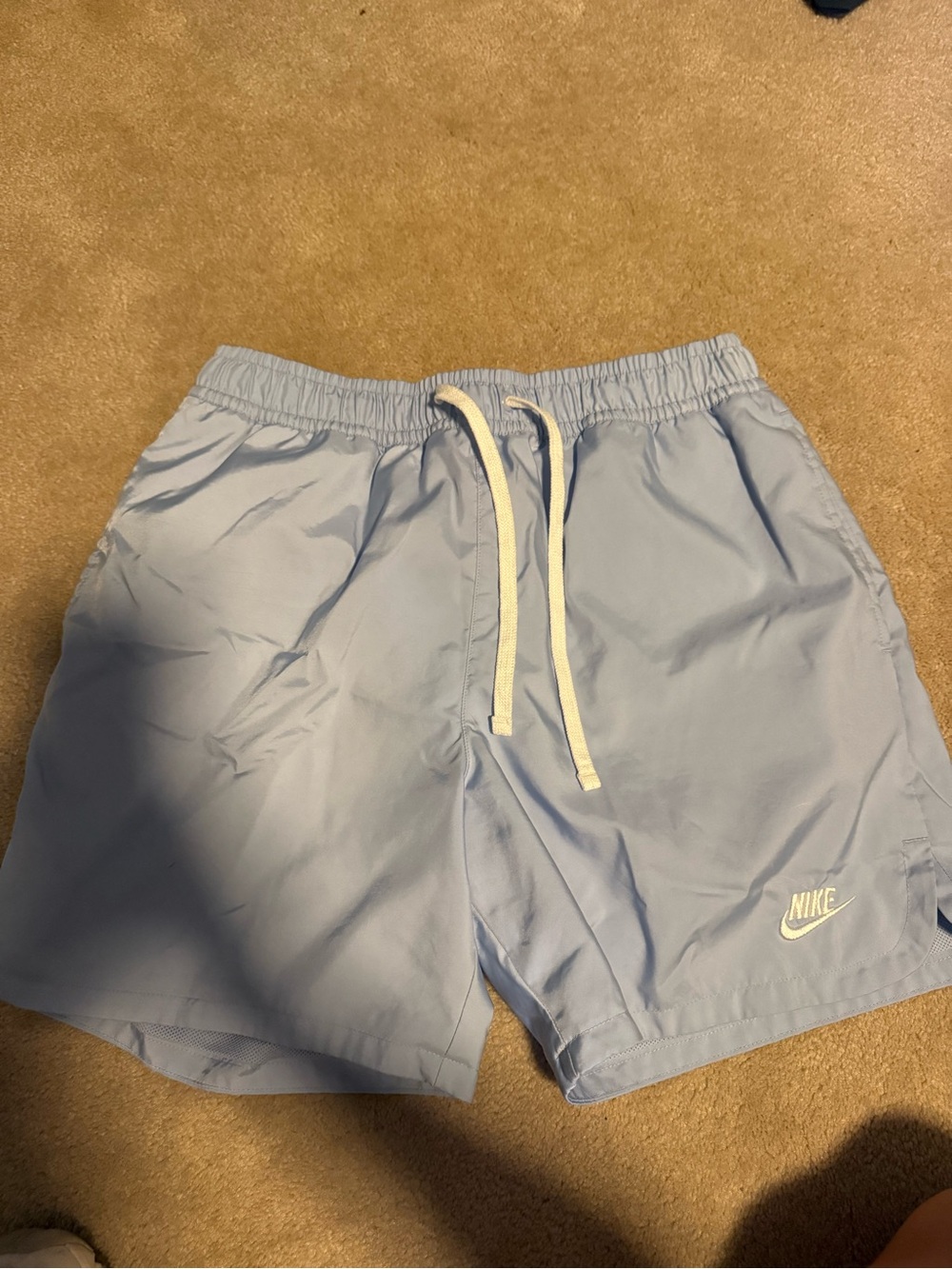Nike Light Blue Men's Athletic Shorts